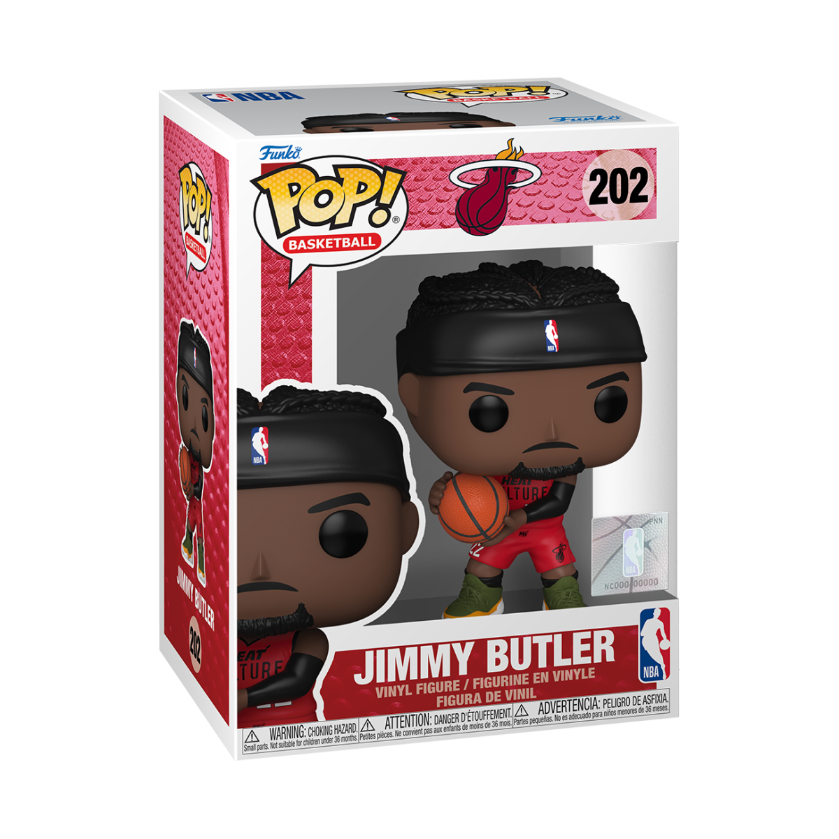 Pop! Jimmy Butler (2024 City Edition Uniform) - Figurine Pop! NBA - vue 2
