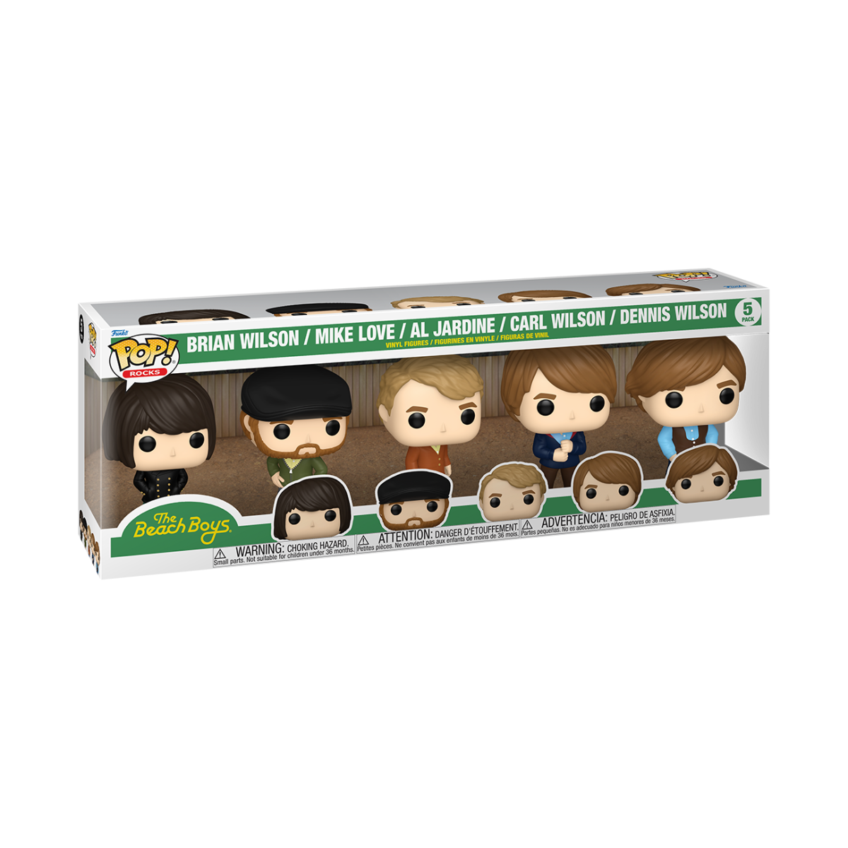 Pop! The Beach Boys 5-Pack - Figurine Pop! The Beach Boys - vue 2