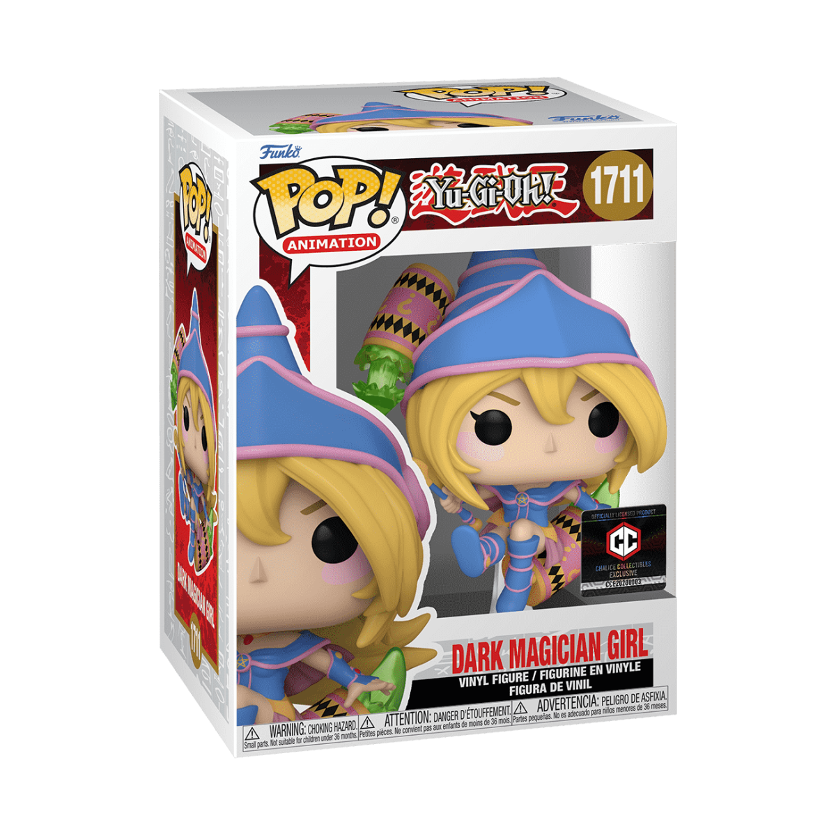 Pop! Dark Magician Girl with Magic Cylinder - Figurine Pop! Yu-Gi-Oh! - vue 2