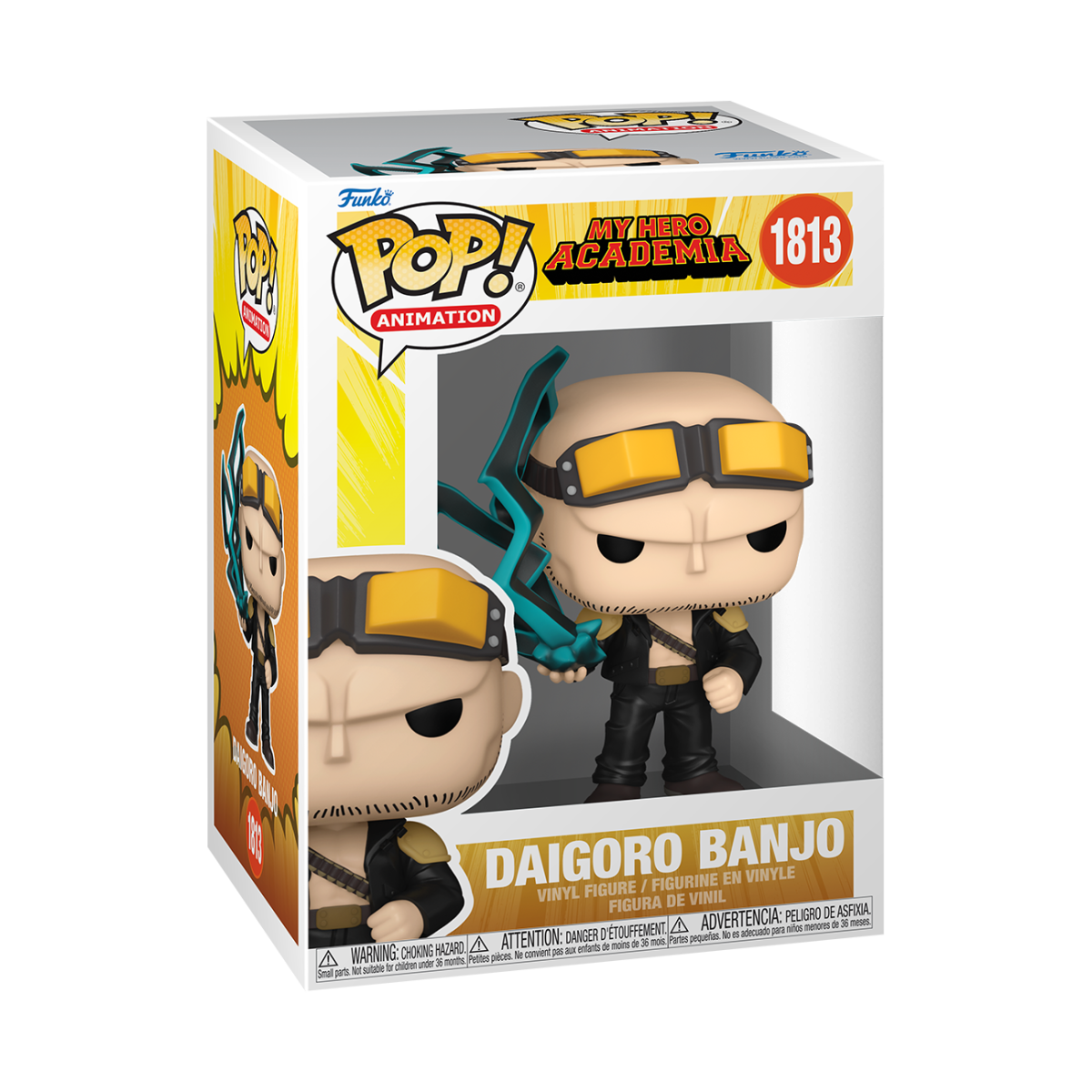 Pop! Daigoro Banjo (Blackwhip) - Figurine Pop! My Hero Academia - vue 2