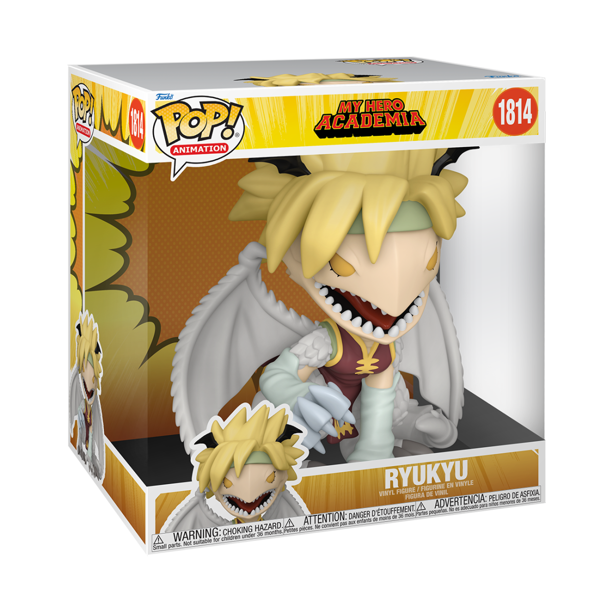 Pop! Jumbo Ryukyu (Dragon) - Figurine Pop! My Hero Academia - vue 2