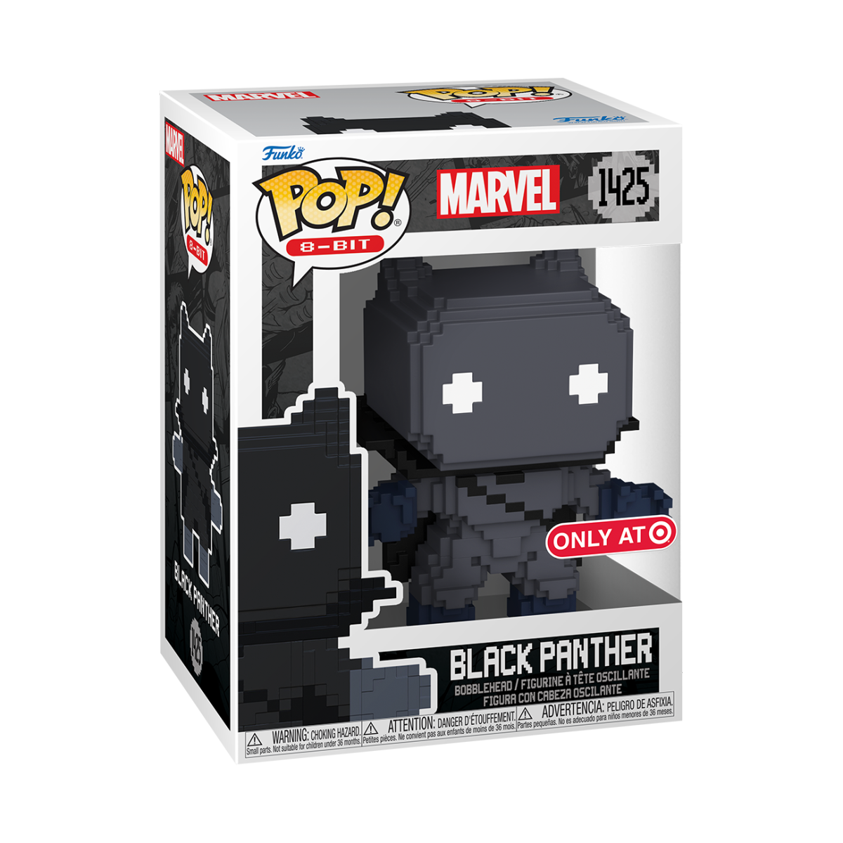Pop! 8-Bit Black Panther - Figurine Pop! Marvel - vue 2