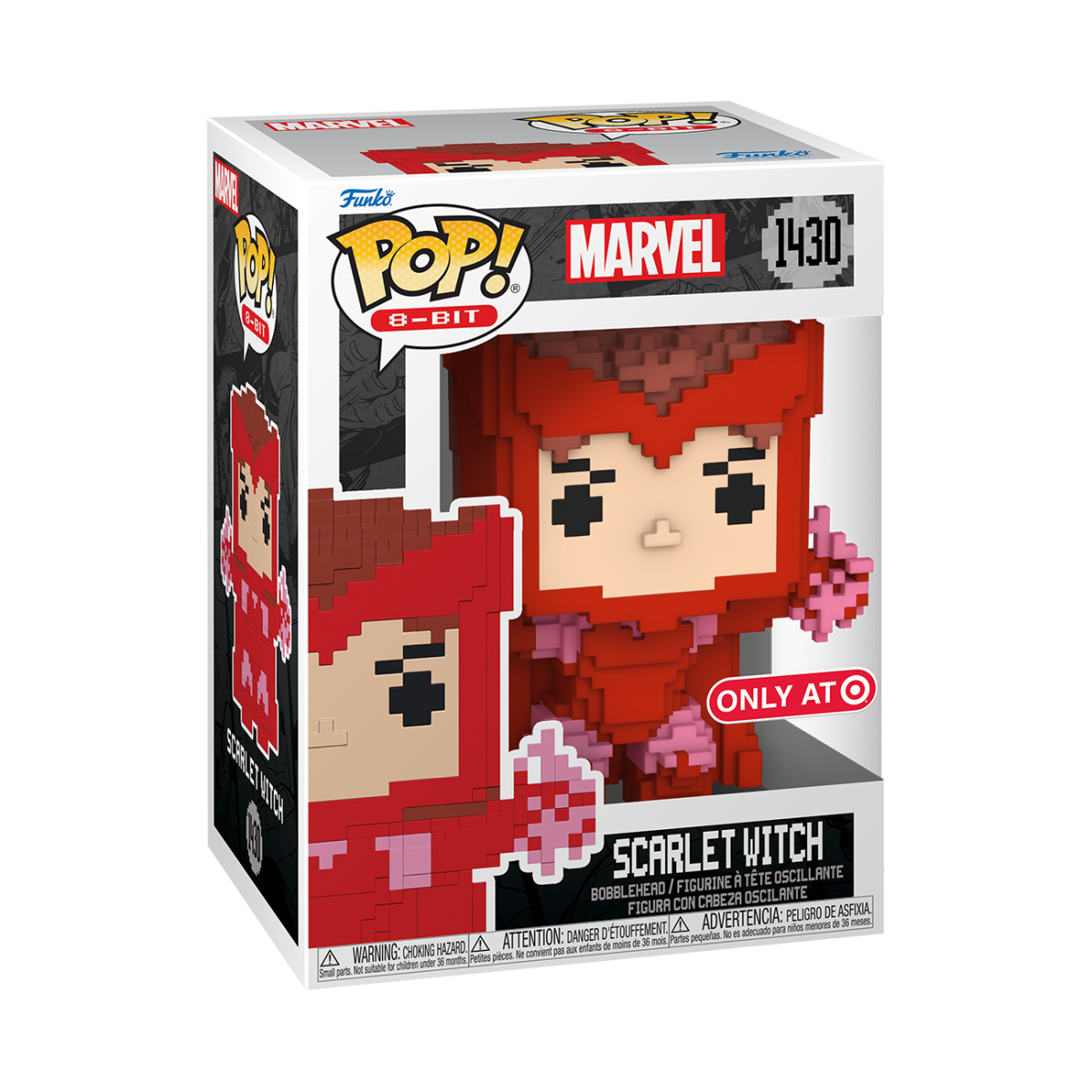 Pop! 8-Bit Scarlet Witch - Figurine Pop! Marvel - vue 2