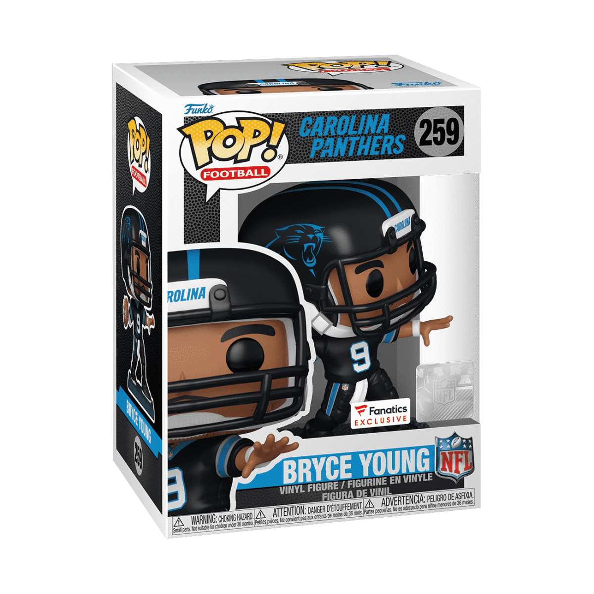 Pop! Bryce Young - Figurine Pop! NFL - vue 2