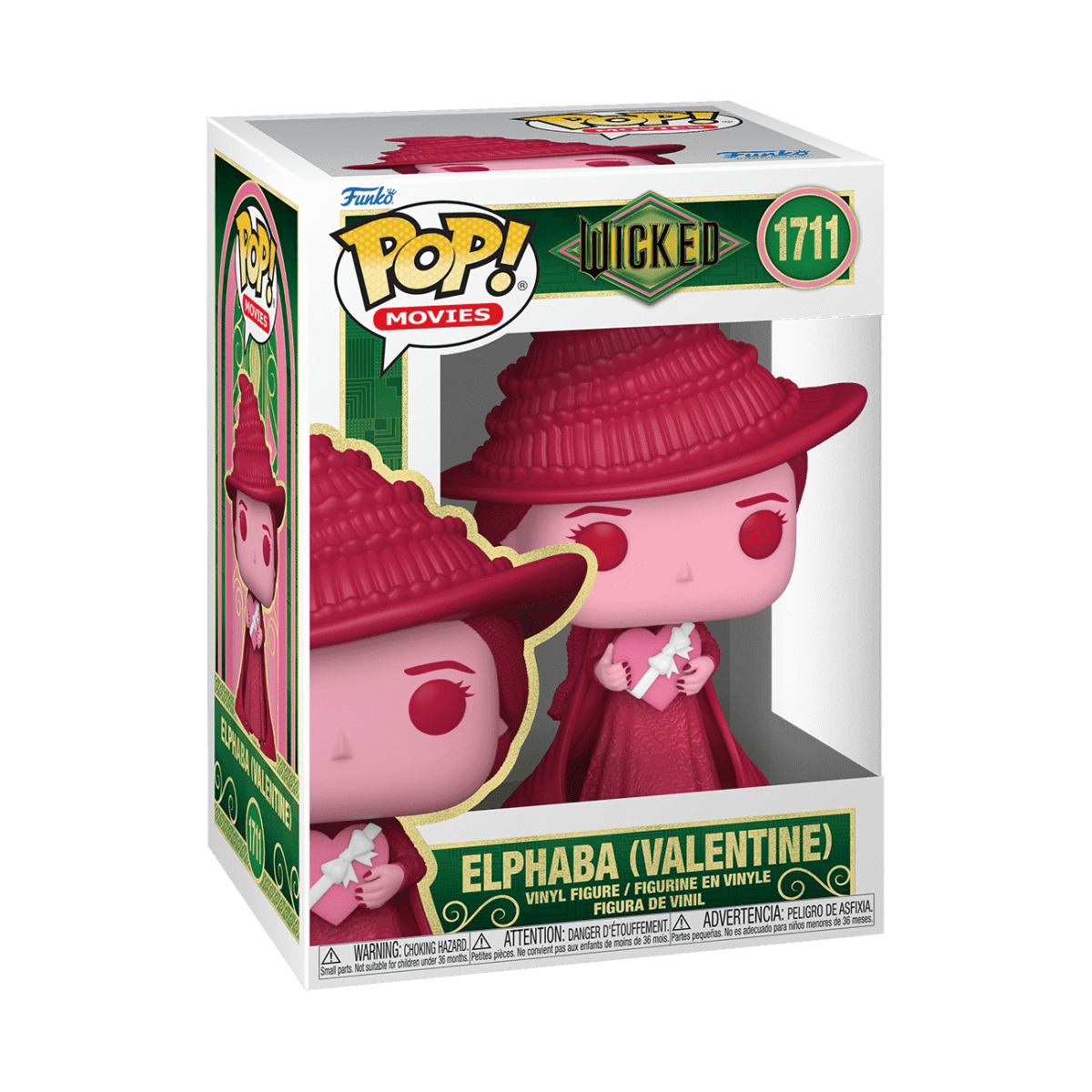 Pop! Elphaba (Valentine) - Figurine Pop! Wicked - vue 2
