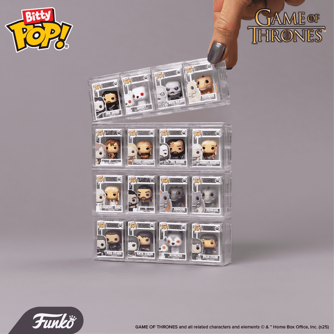 Bitty Pop! Game of Thrones 4-Pack Series 3 - Figurine Bitty Pop! Game of Thrones - vue 2