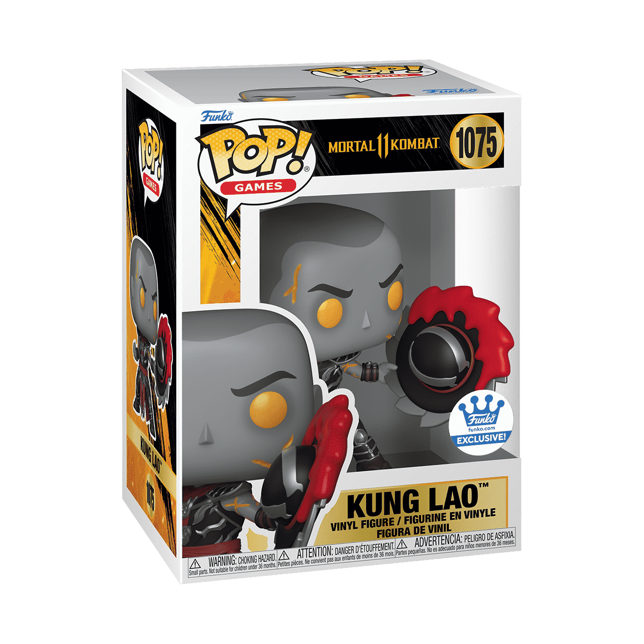 Pop! Kung Lao (Mortal Kombat 11) - Figurine Pop! Mortal Kombat - vue 3