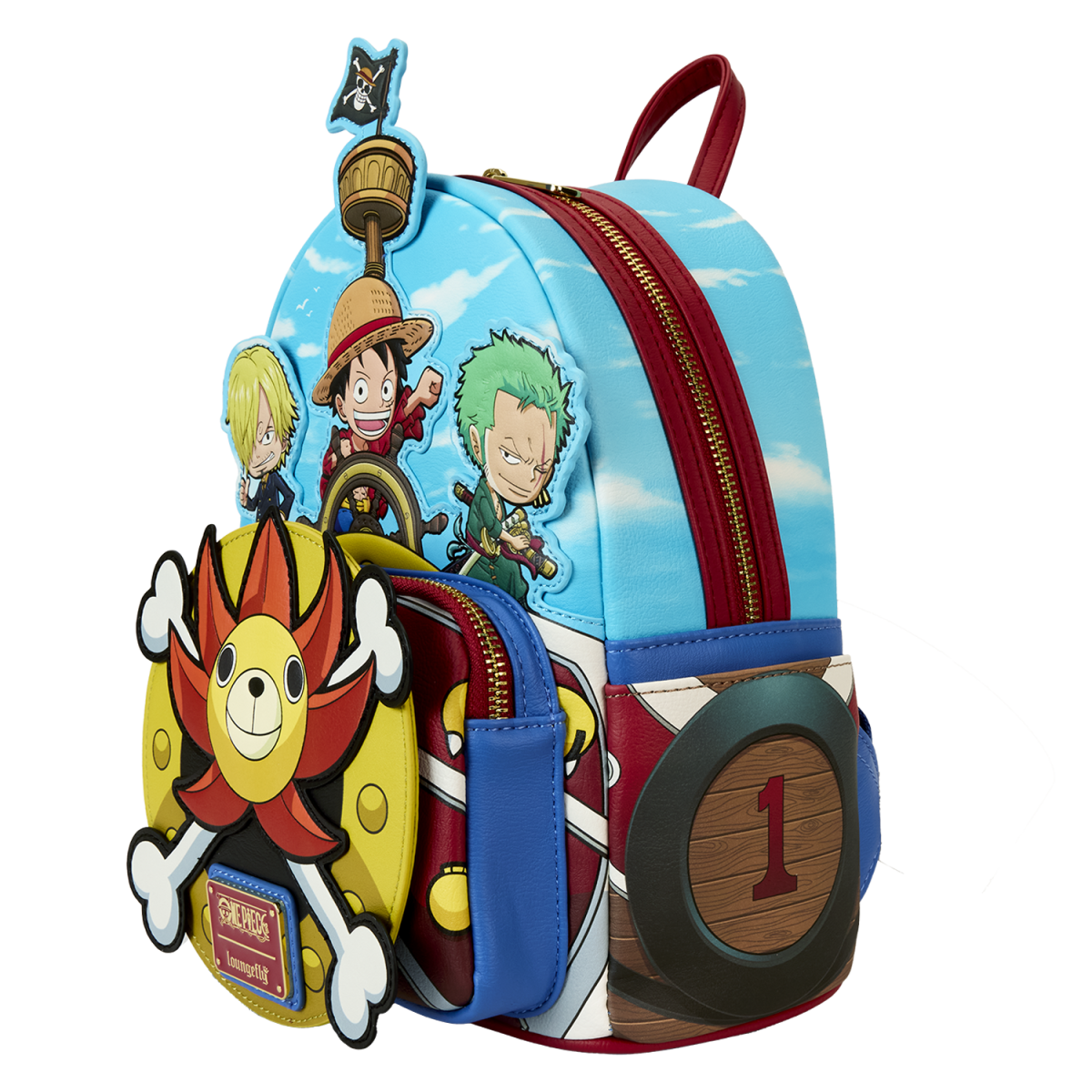One Piece Thousand Sunny Ship Mini Backpack - Figurine Bags One Piece - vue 4