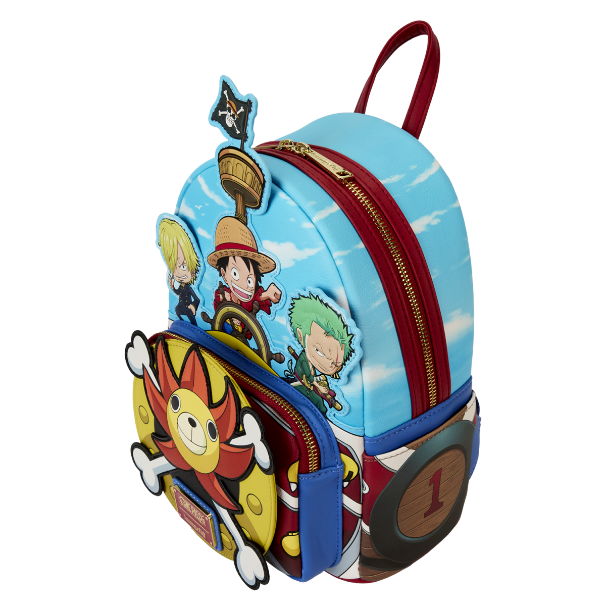 One Piece Thousand Sunny Ship Mini Backpack - Figurine Bags One Piece - vue 5