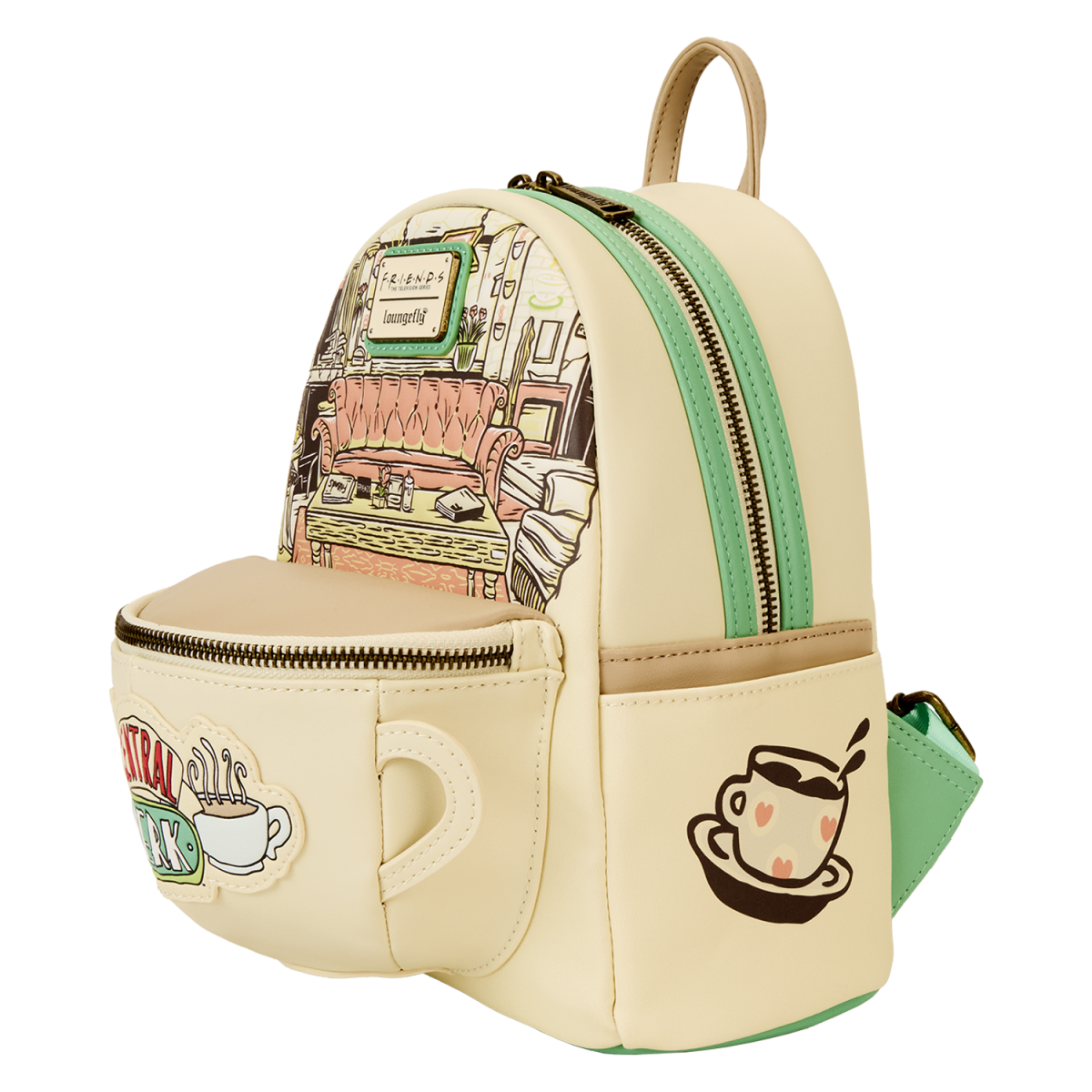 Friends Central Perk Domed Coffee Mug Scented Mini Backpack - Figurine Bags Friends - vue 4