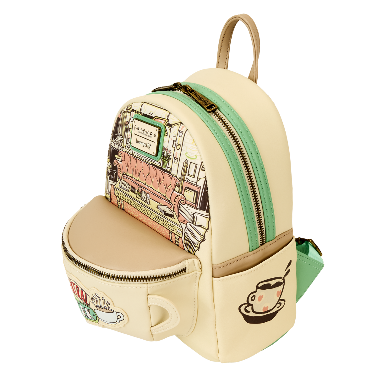 Friends Central Perk Domed Coffee Mug Scented Mini Backpack - Figurine Bags Friends - vue 5