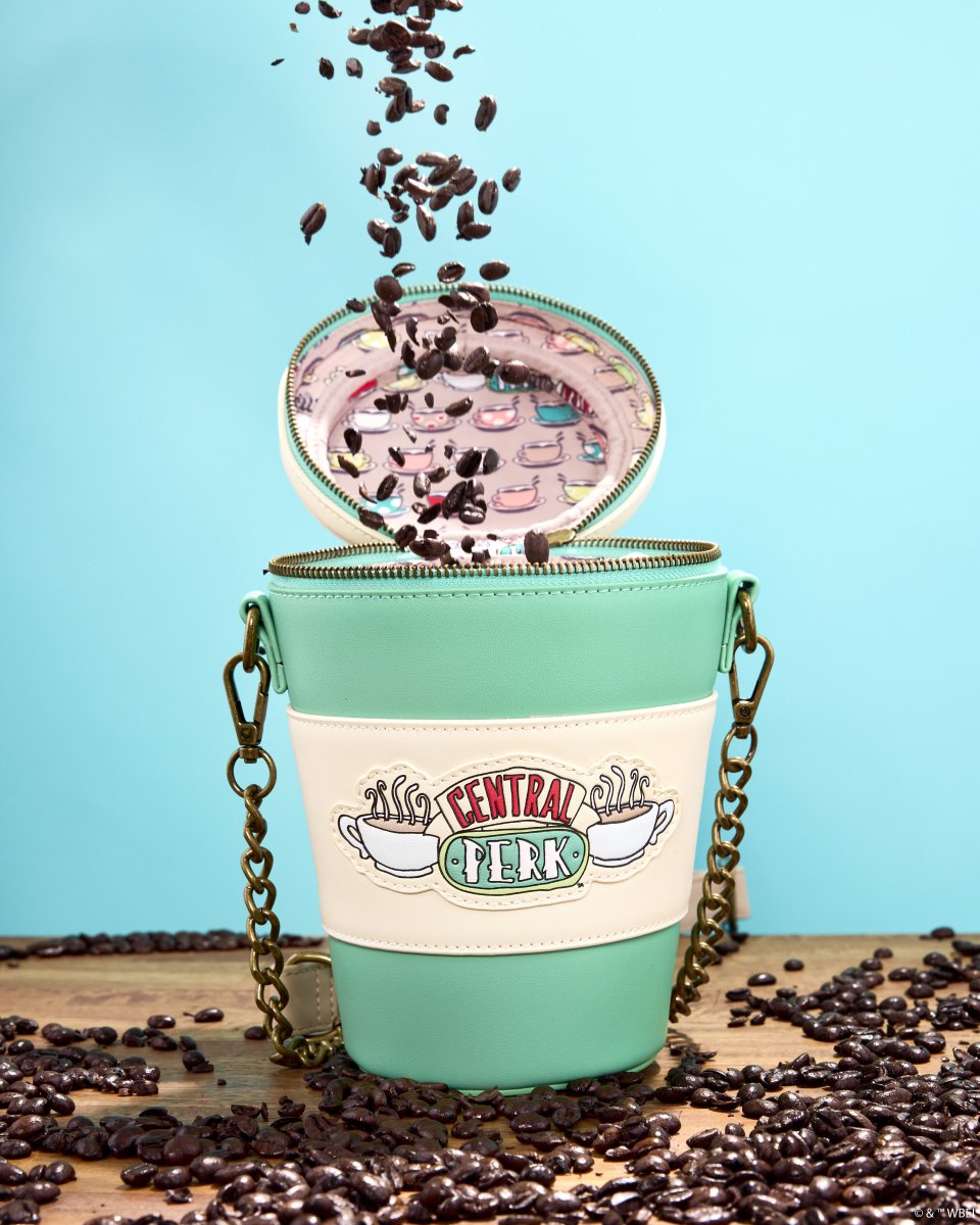 Friends Central Perk To-Go Coffee Cup Figural Scented Crossbody Bag - Figurine Bags Friends - vue 2