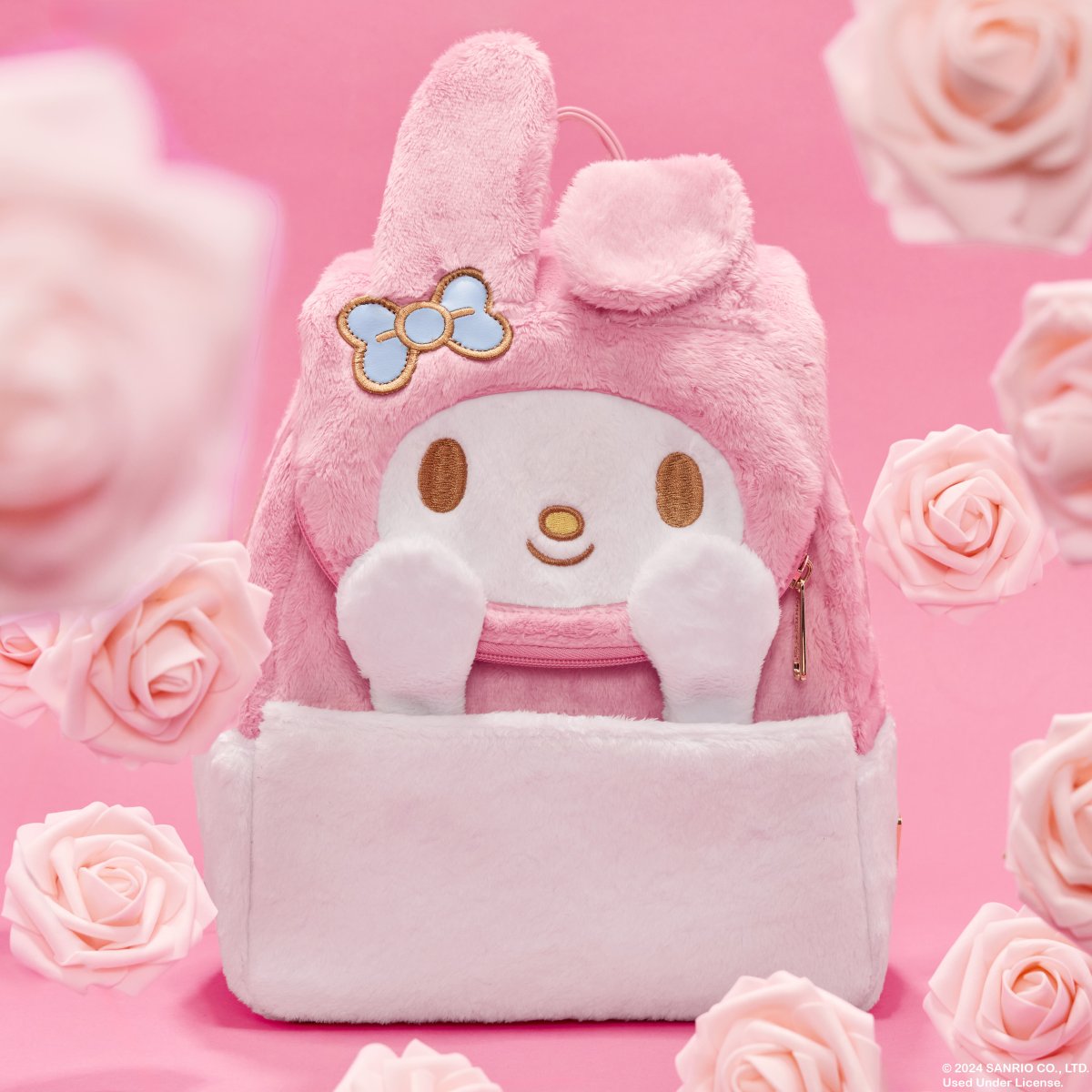 Sanrio Exclusive My Melody Plush Cosplay Mini Backpack - Figurine Bags Sanrio - vue 2