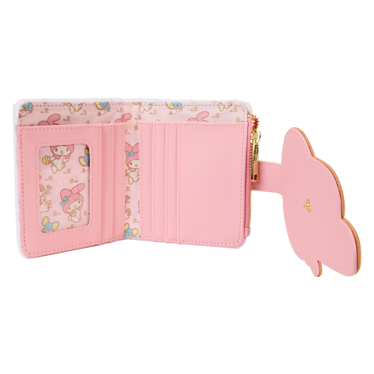 Sanrio Exclusive My Melody Plush Cosplay Bifold Wallet - Figurine Wallets Sanrio - vue 6