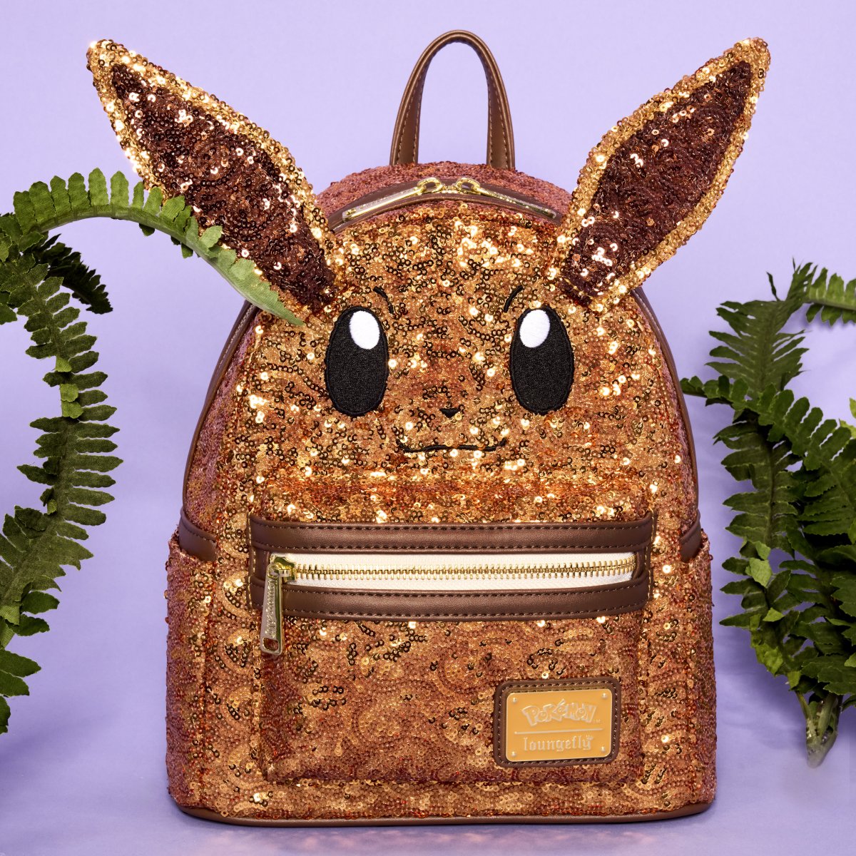 Pokémon Exclusive Eevee Sequin Cosplay Mini Backpack - Figurine Bags Pokémon - vue 2