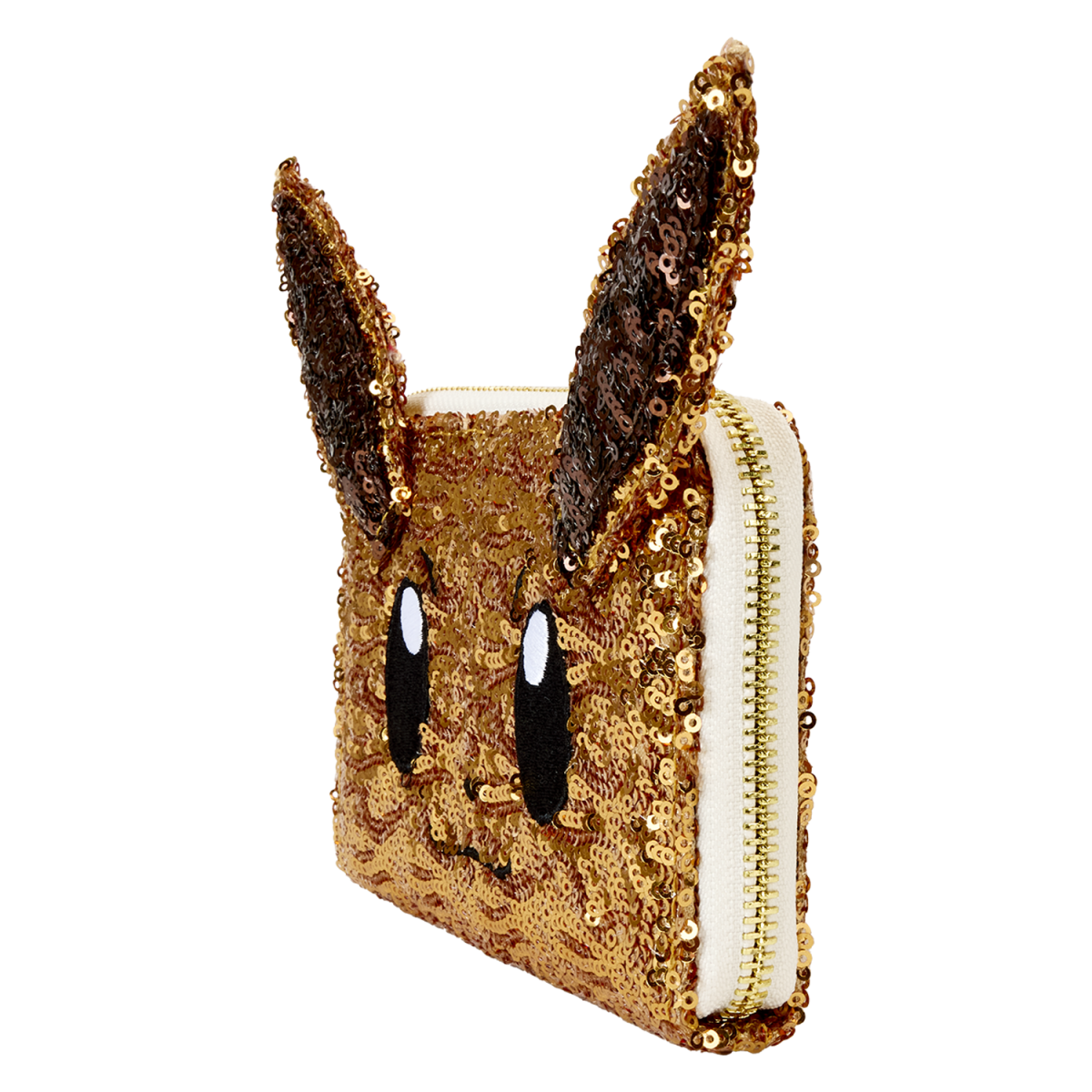 Pokémon Exclusive Eevee Sequin Cosplay Zip Around Wallet - Figurine Wallets Pokémon - vue 4