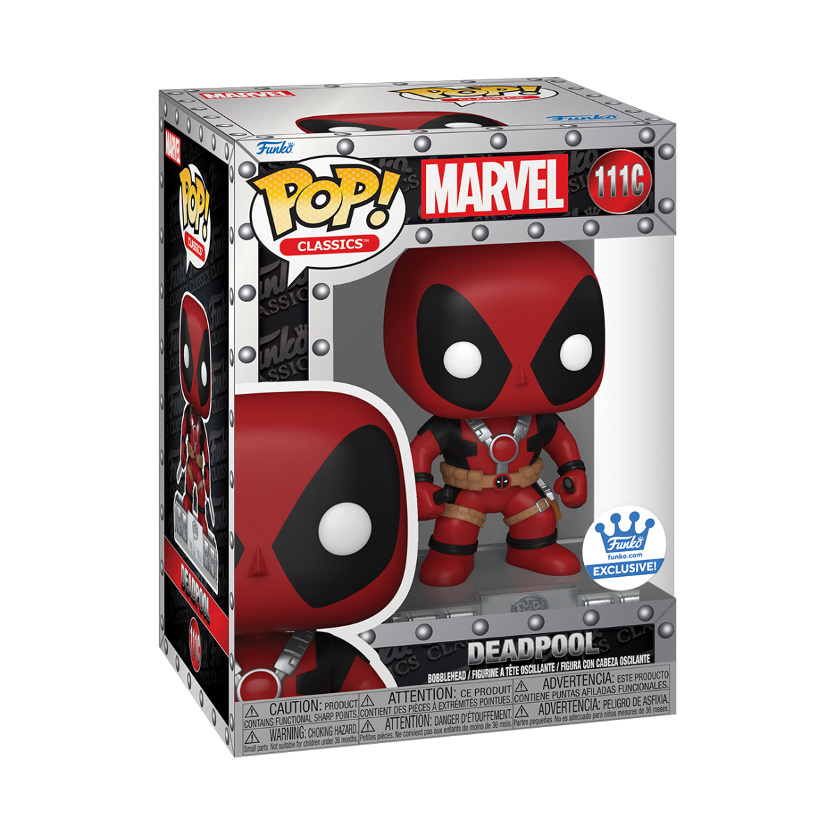 Pop! Classics Deadpool - Figurine Pop! Marvel - vue 5