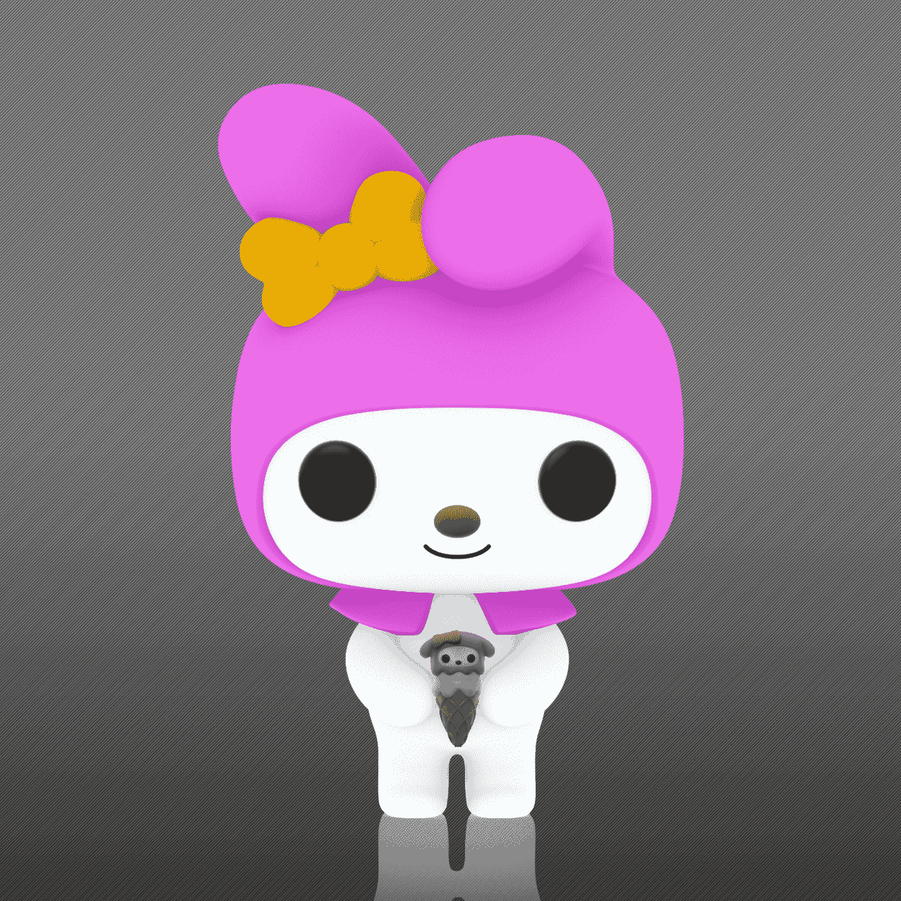 Pop! My Melody with Ice Cream (Glow) - Figurine Pop! Sanrio - vue 3
