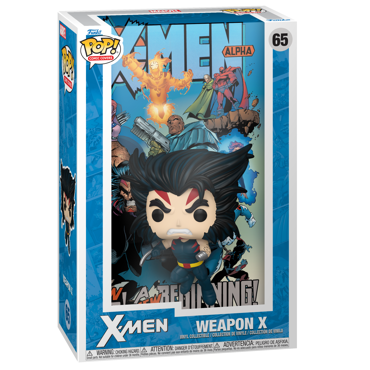 Pop! Comic Covers The Astonishing X-Men: The Age of Apocalypse #1 - Weapon X - Figurine Pop! Marvel - vue 2