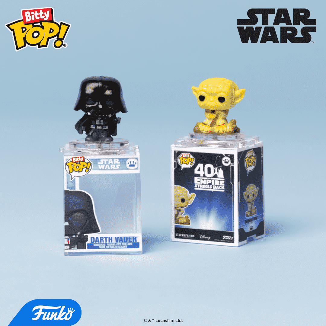 Bitty Pop! Star Wars The Empire Strikes Back 4-Pack Series 4 - Figurine Bitty Pop! Star Wars - vue 2