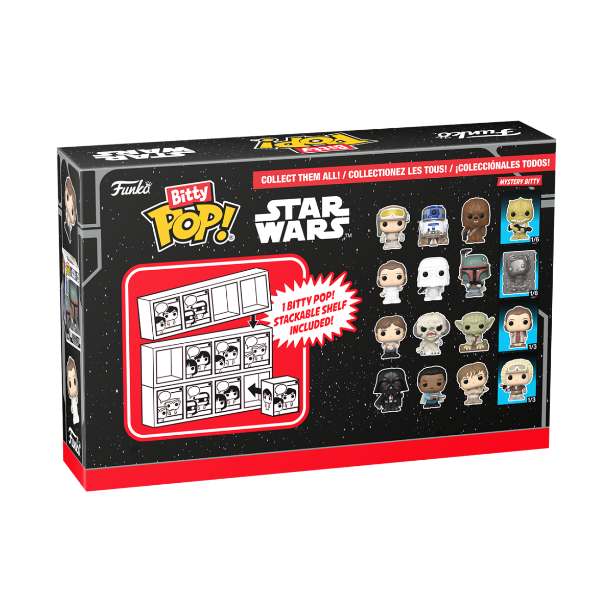 Bitty Pop! Star Wars The Empire Strikes Back 4-Pack Series 4 - Figurine Bitty Pop! Star Wars - vue 4