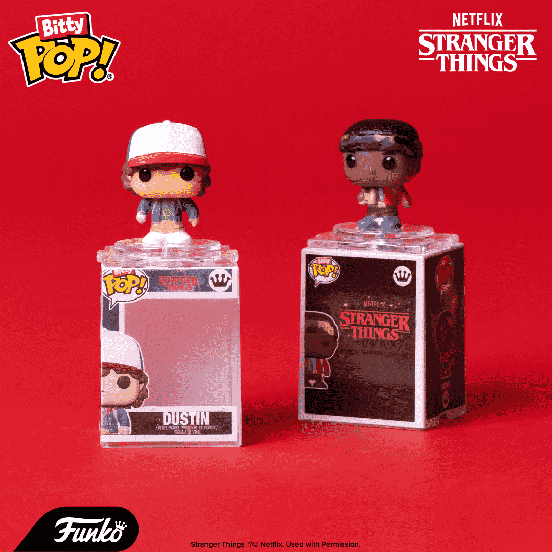Bitty Pop! Stranger Things 4-Pack Series 2 - Figurine Bitty Pop! Stranger Things - vue 2