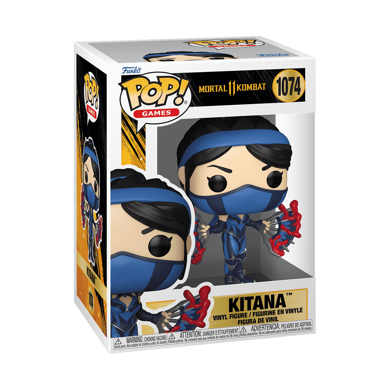 Pop! Kitana (Mortal Kombat 11) - Figurine Pop! Mortal Kombat - vue 2