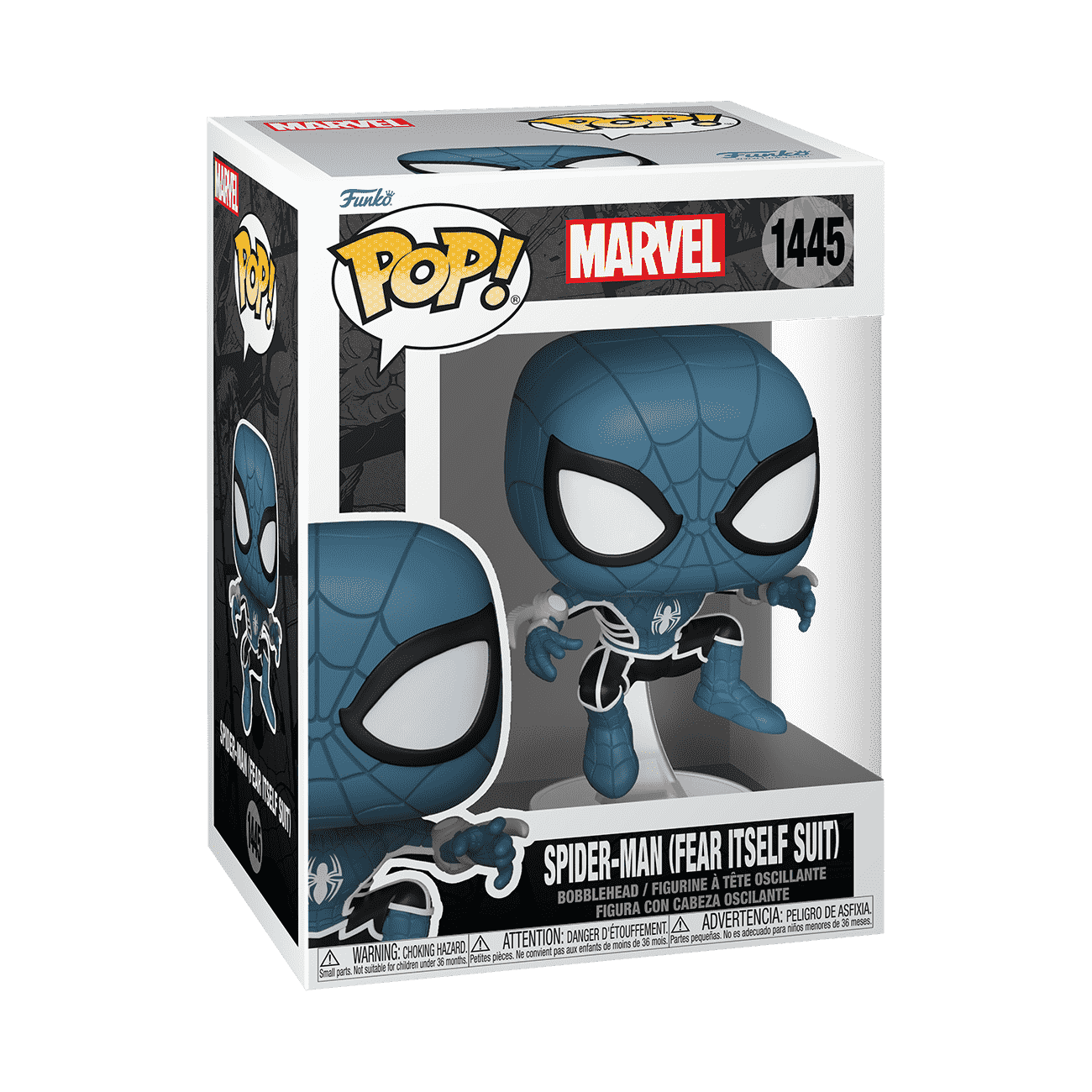 Pop! Spider-Man (Fear Itself Suit) (Glow) - Figurine Pop! Marvel - vue 2