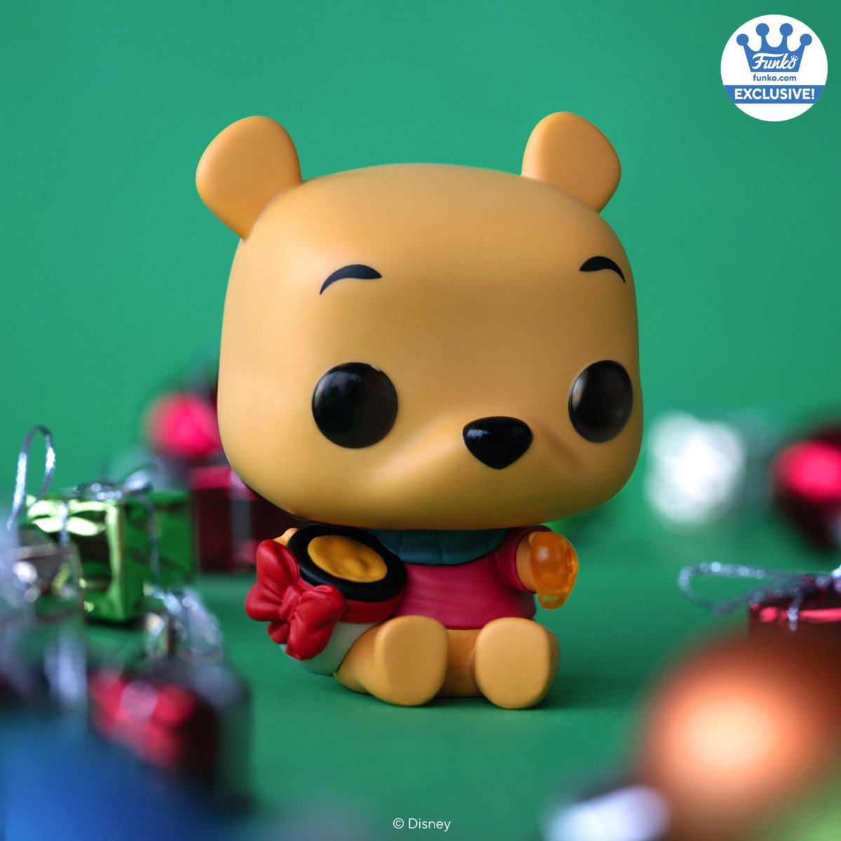 Pop! Pooh with Gift - Figurine Pop! Disney - vue 2