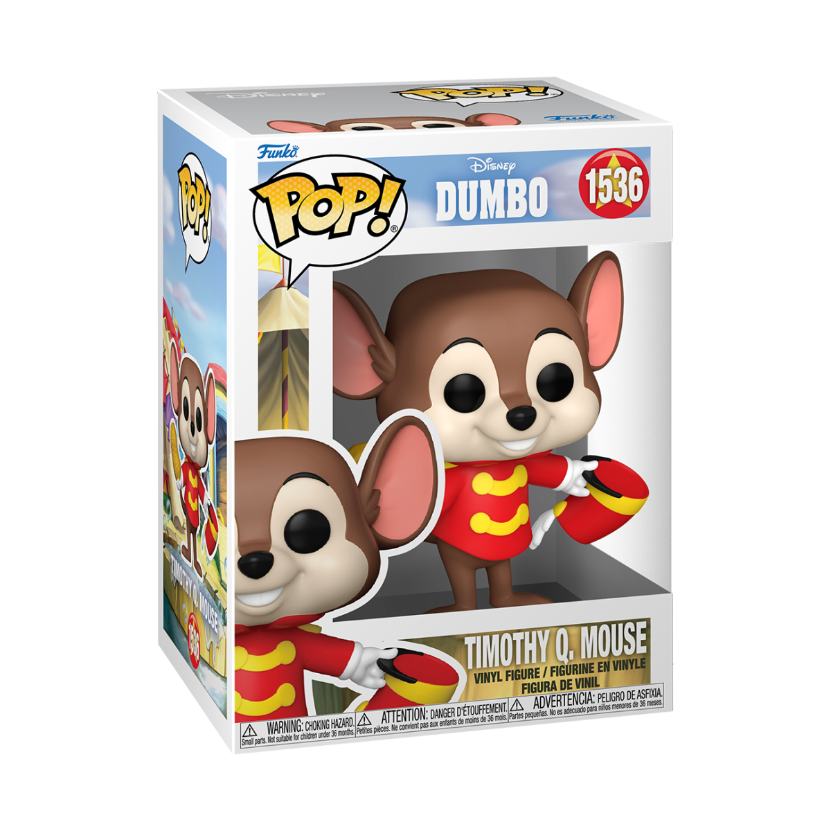 Pop! Timothy Q. Mouse - Figurine Pop! Disney - vue 2