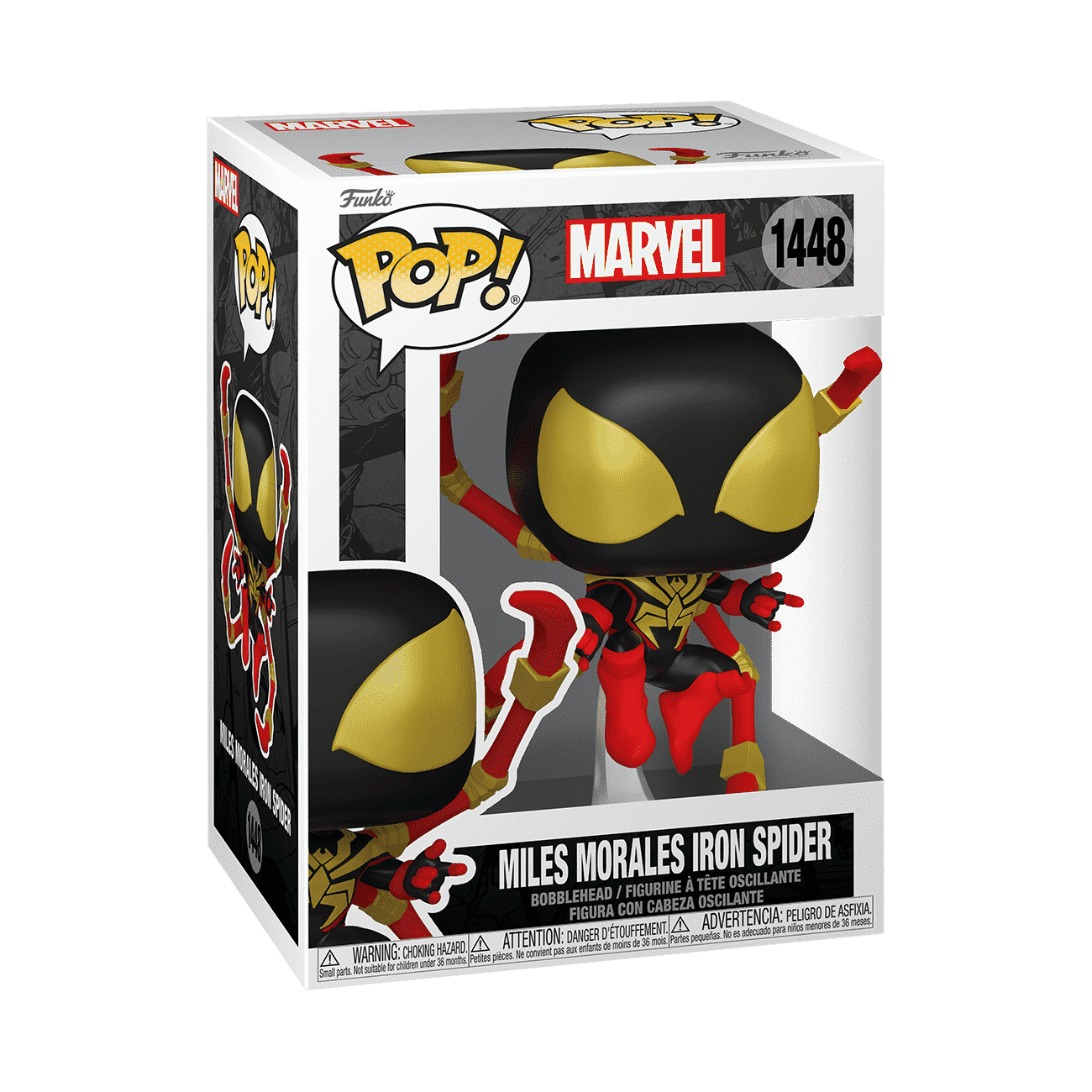 Pop! Miles Morales Iron Spider - Figurine Pop! Marvel - vue 2