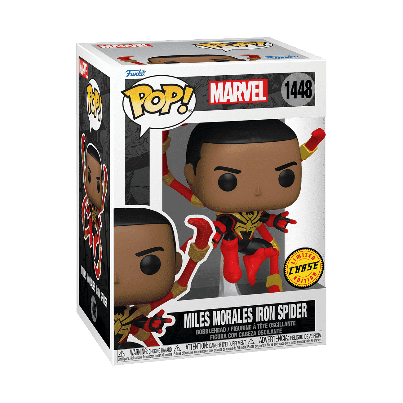 Pop! Miles Morales Iron Spider - Figurine Pop! Marvel - vue 4