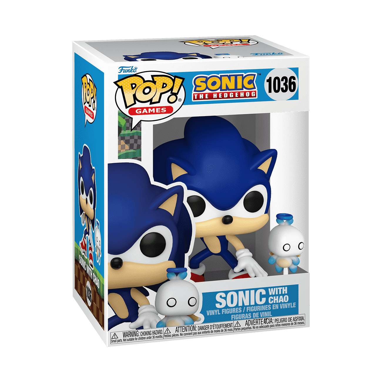 Pop! & Buddy Sonic with Chao - Figurine Pop! Sonic The Hedgehog - vue 2