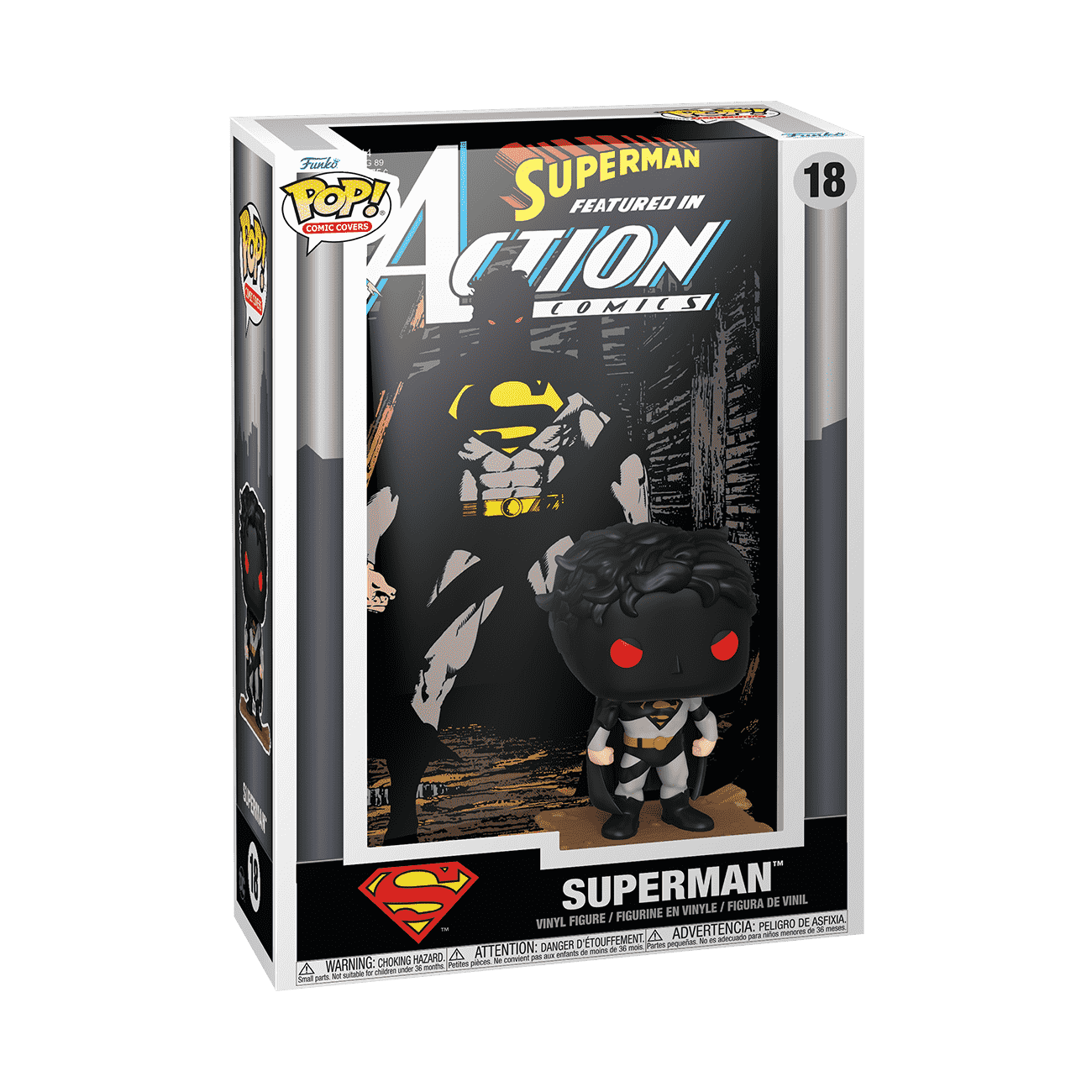 Pop! Comic Covers Action Comics #644 - Superman - Figurine Pop! DC Comics - vue 2
