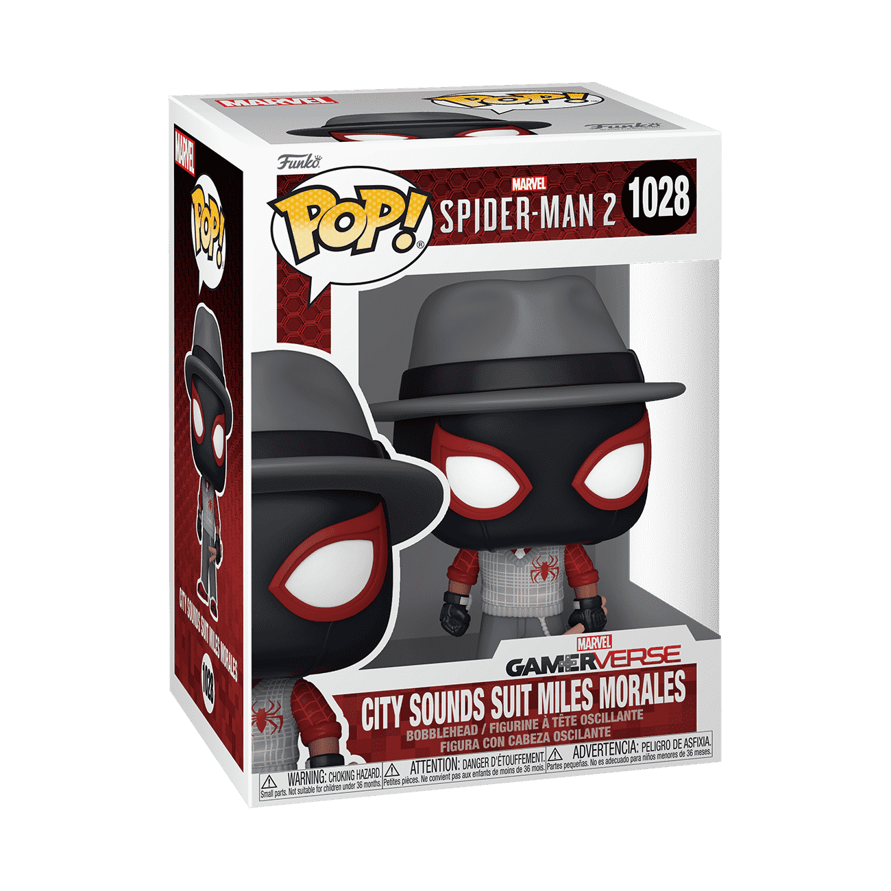 Pop! City Sounds Suit Miles Morales - Figurine Pop! Marvel - vue 2