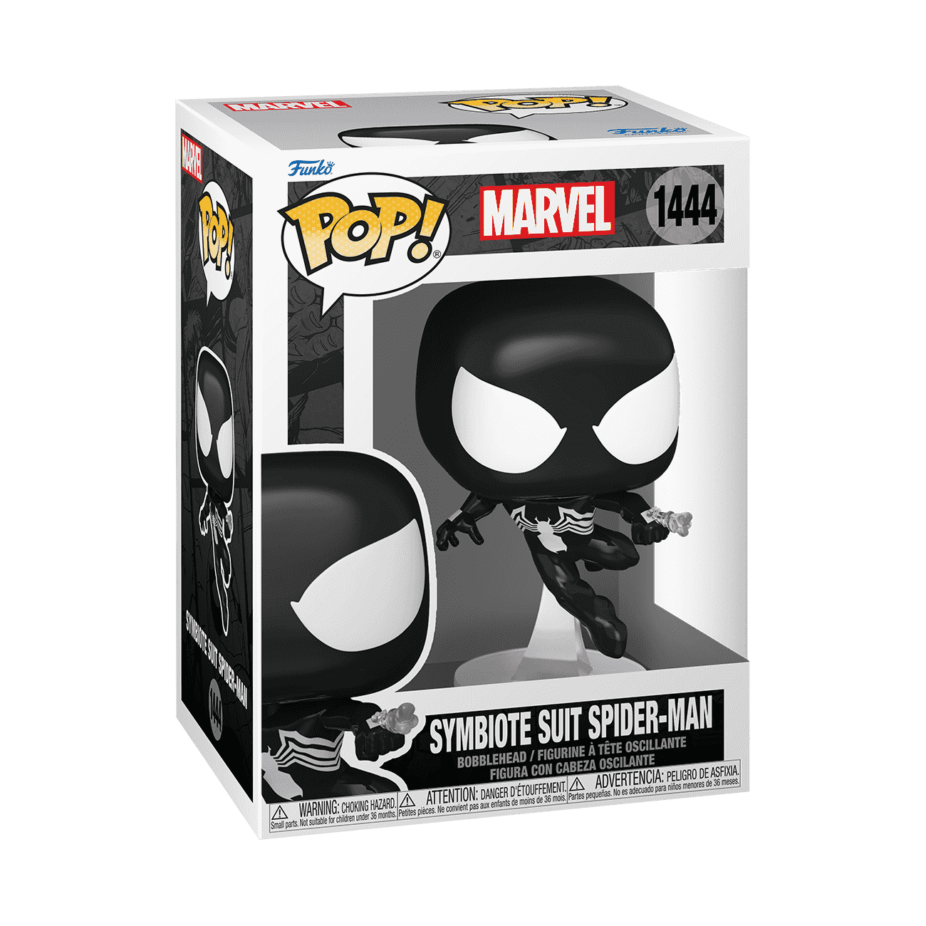 Pop! Symbiote Suit Spider-Man - Figurine Pop! Marvel - vue 2