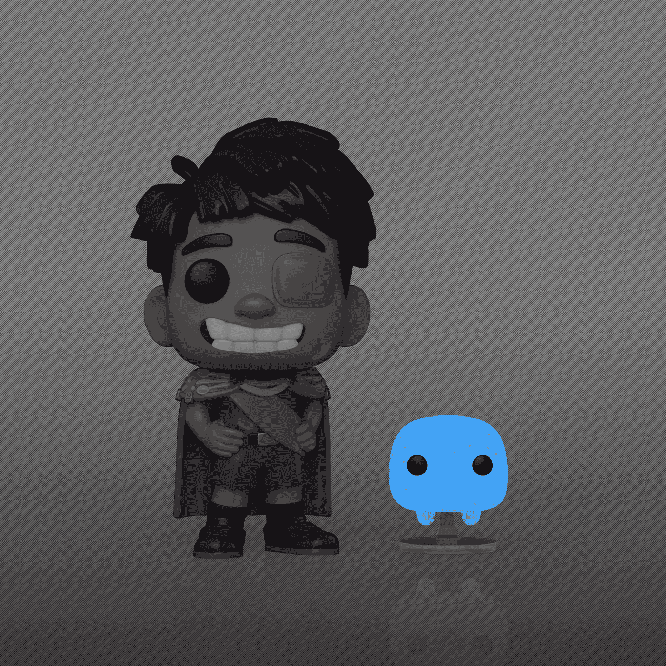 Pop! & Buddy Elio with OOOOO (Glow) - Figurine Pop! Pixar - vue 3