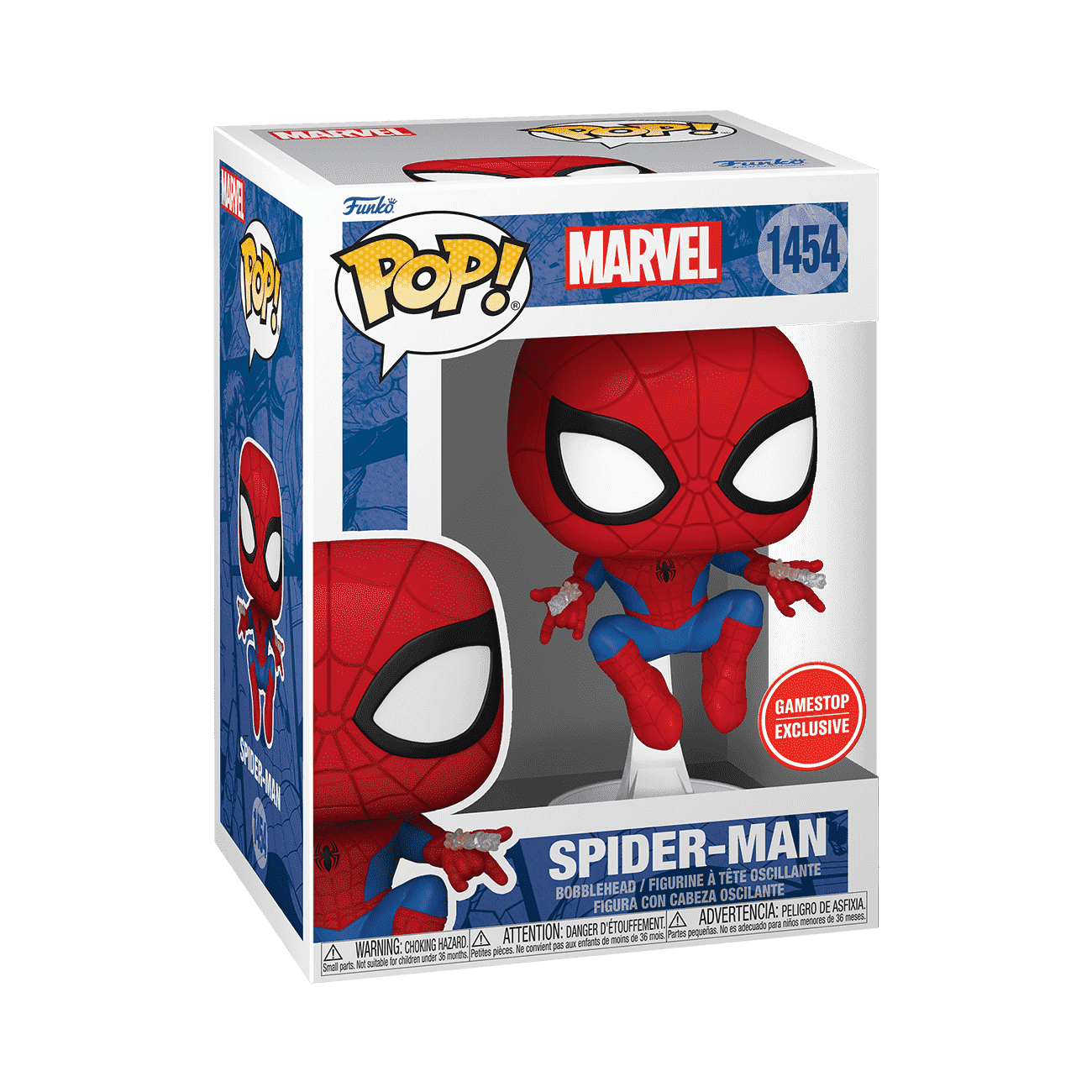 Pop! Spider-Man (Swinging) - Figurine Pop! Marvel - vue 2