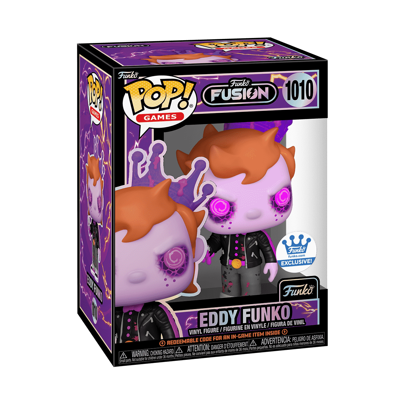 Pop! Eddy Funko (Funko Fusion) - Figurine Pop! Freddy Funko - vue 3