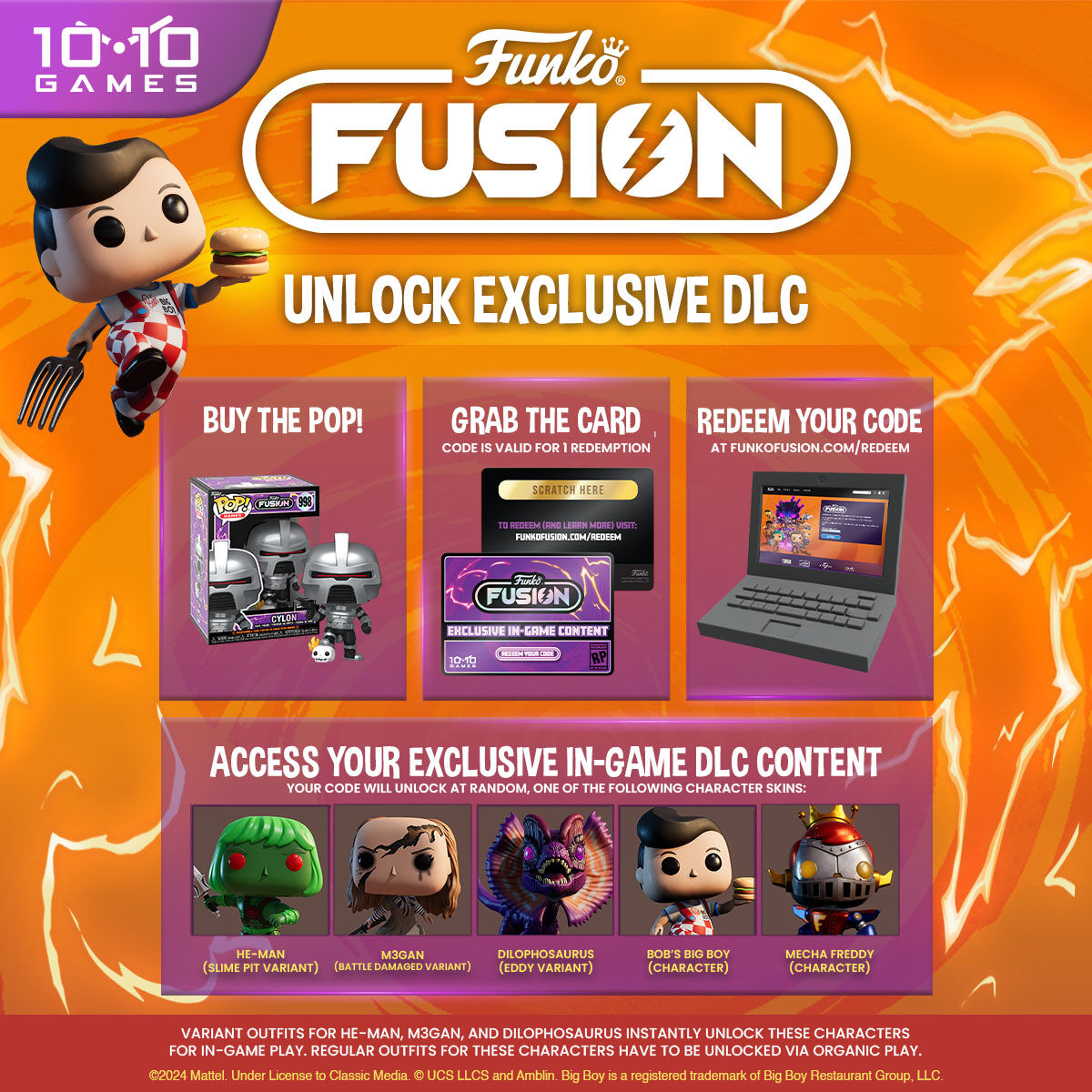 Pop! Eddy Funko (Funko Fusion) - Figurine Pop! Freddy Funko - vue 4