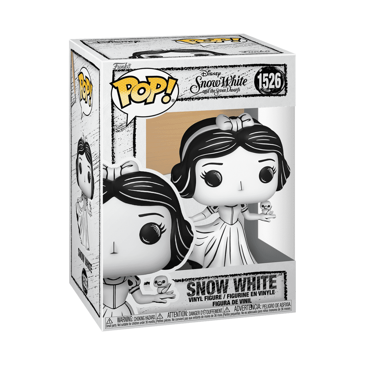 Pop! Snow White (Sketched) - Figurine Pop! Disney - vue 2