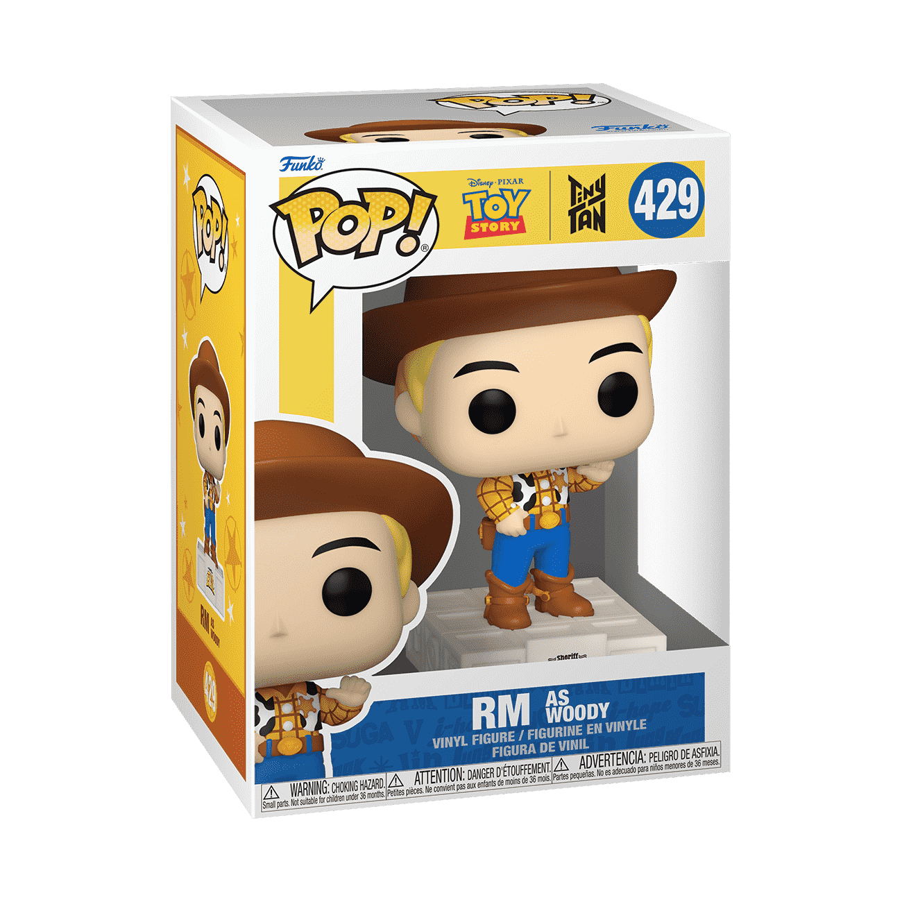 Pop! RM as Woody - Figurine Pop! BTS - vue 2