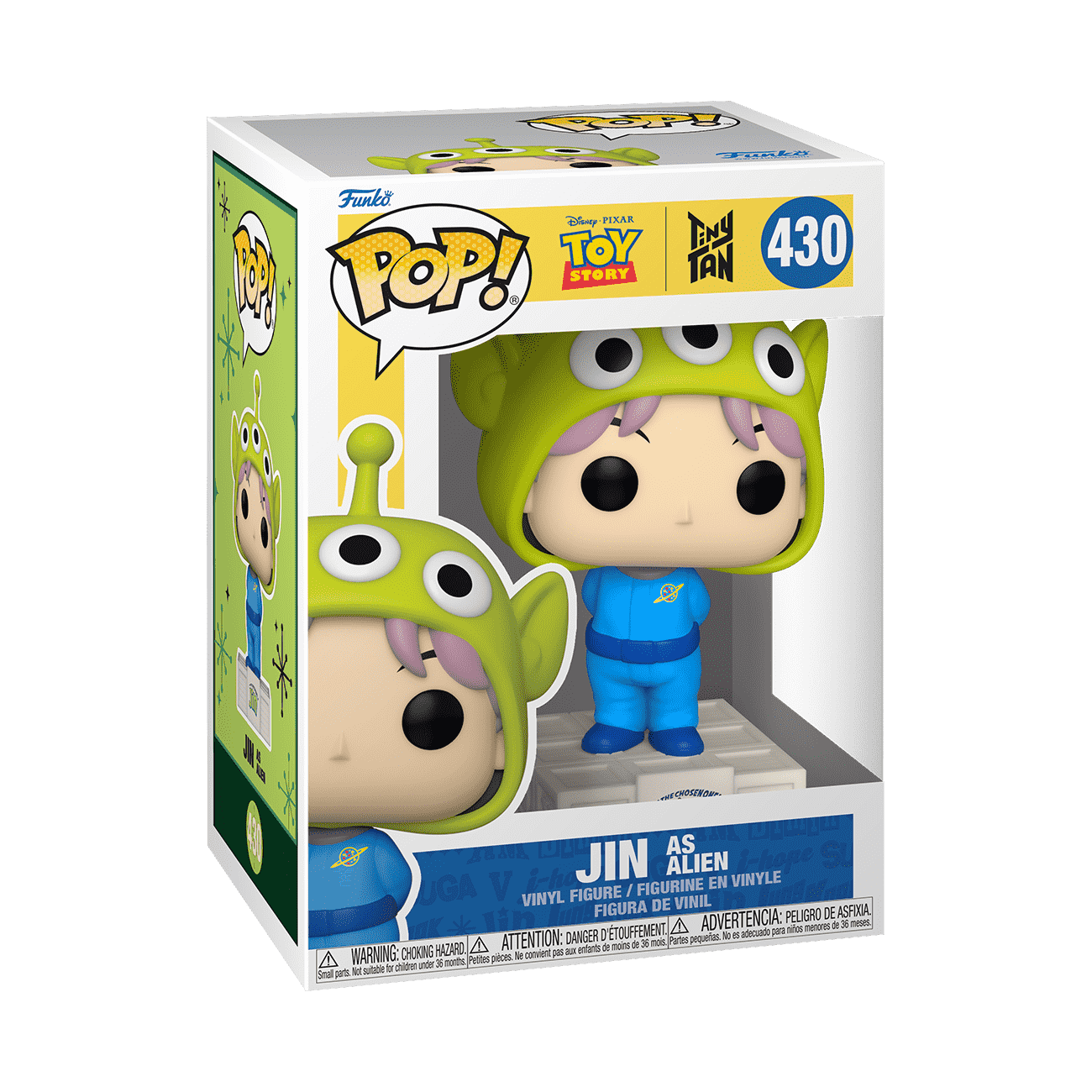 Pop! Jin as Alien - Figurine Pop! BTS - vue 2