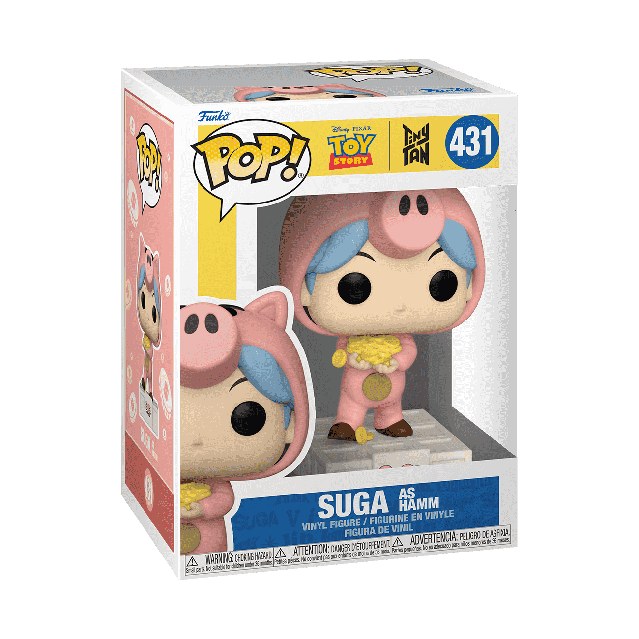 Pop! Suga as Hamm - Figurine Pop! BTS - vue 2