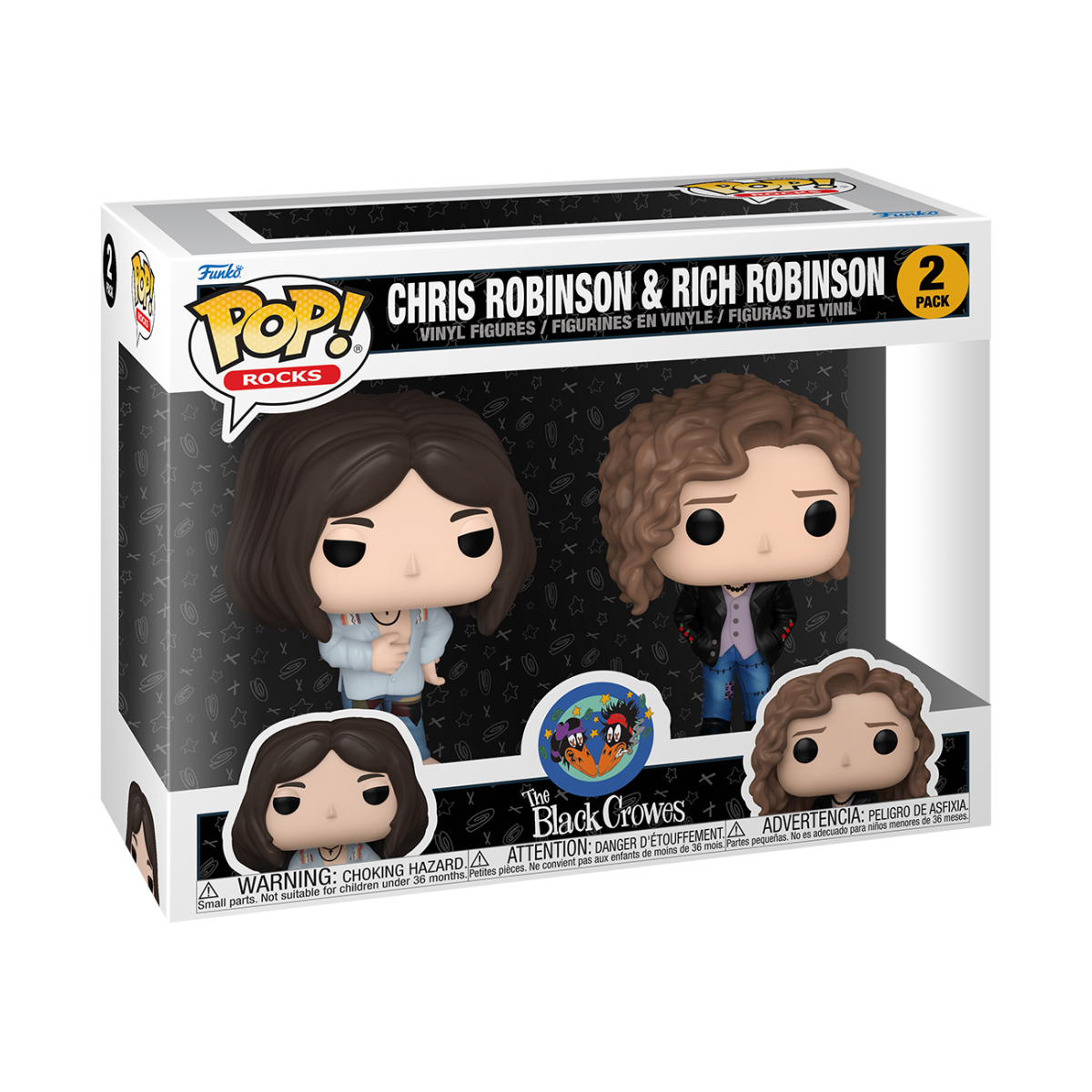 Pop! The Black Crowes 2-Pack - Figurine Pop! The Black Crowes - vue 2