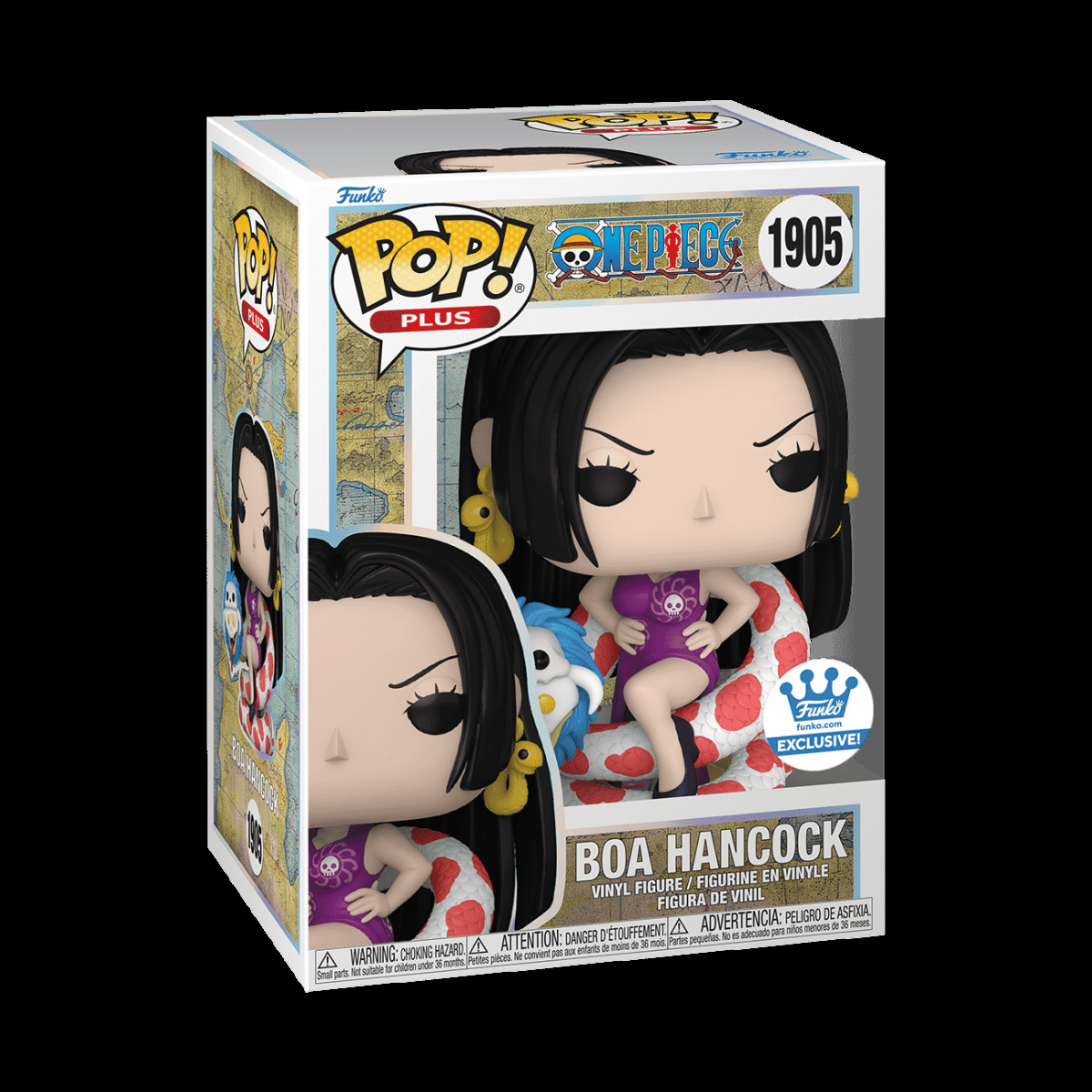 Pop! Plus Boa Hancock with Pop! Protector - Figurine Pop! One Piece - vue 3