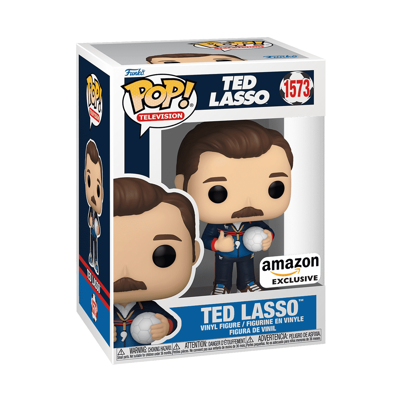 Pop! Ted Lasso with Ball - Figurine Pop! Ted Lasso - vue 2