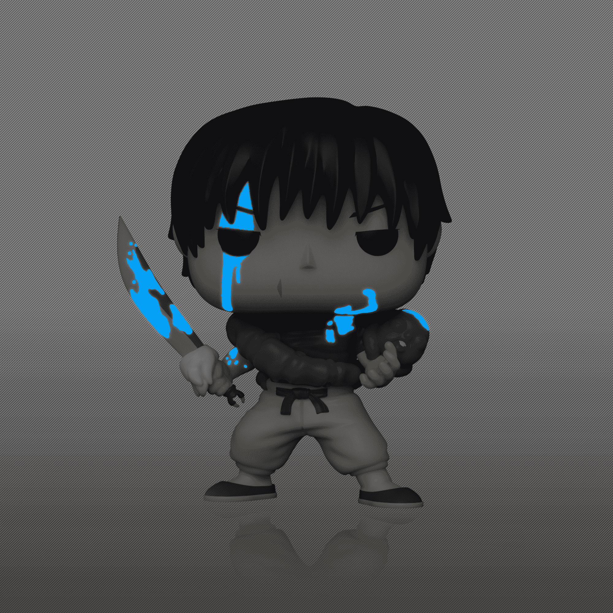 Pop! Toji Fushiguro with Split Soul Katana - Figurine Pop! Jujutsu Kaisen - vue 5