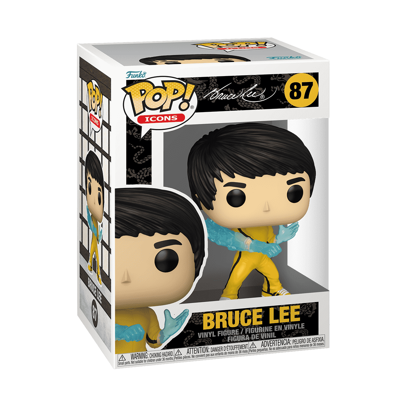 Pop! Bruce Lee (Be Water) - Figurine Pop! Bruce Lee - vue 2