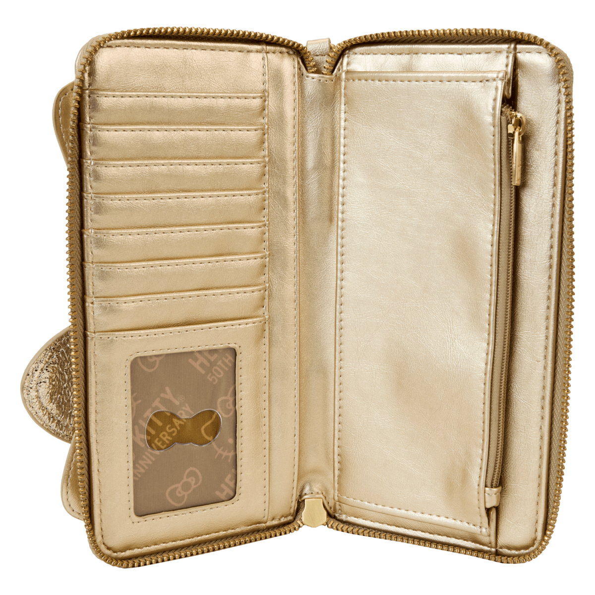 Sanrio Exclusive Hello Kitty 50th Anniversary Gold Wristlet Wallet - Figurine Wallets Sanrio - vue 6